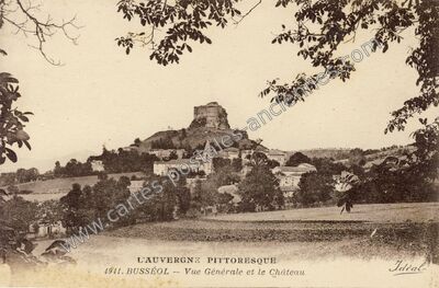 Carte postale ancienne L'Auvergne pittoresque — Busséol (Puy-de-Dôme)
