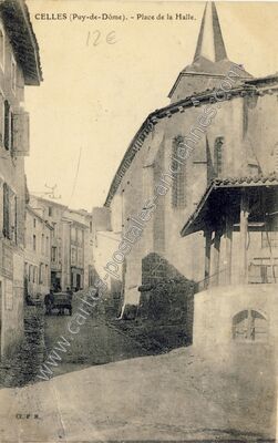 Carte postale ancienne Celles — Celles-sur-Durolle (Puy-de-Dôme)