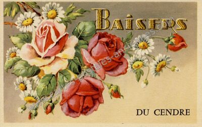 Carte postale ancienne Baisers — Le Cendre (Puy-de-Dôme)