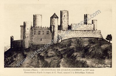 Carte postale ancienne Chalus Lembron — Chalus (Puy-de-Dôme)