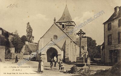 Carte postale ancienne Chambon — Chambon-sur-Lac (Puy-de-Dôme)