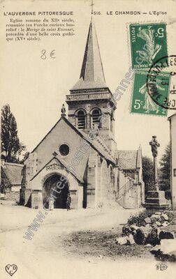 Carte postale ancienne Chambon — Chambon-sur-Lac (Puy-de-Dôme)