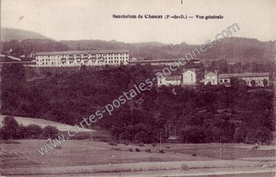Carte postale ancienne Chanat — Chanat-la-Mouteyre (Puy-de-Dôme)