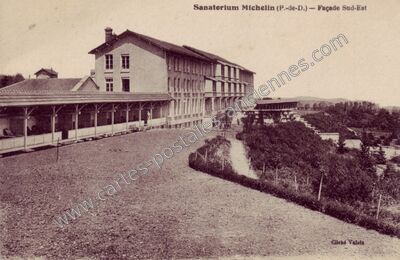 Carte postale ancienne Chanat — Chanat-la-Mouteyre (Puy-de-Dôme)