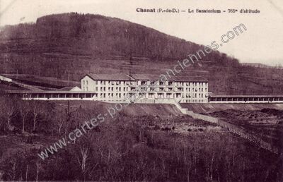 Carte postale ancienne Chanat — Chanat-la-Mouteyre (Puy-de-Dôme)