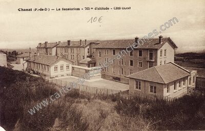 Carte postale ancienne Chanat — Chanat-la-Mouteyre (Puy-de-Dôme)