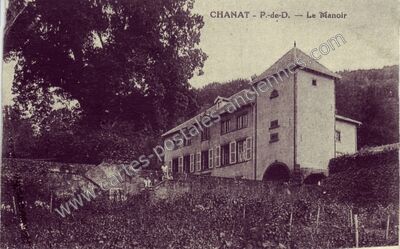 Carte postale ancienne Chanat — Chanat-la-Mouteyre (Puy-de-Dôme)