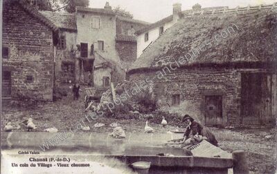 Carte postale ancienne Chanat — Chanat-la-Mouteyre (Puy-de-Dôme)