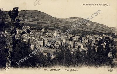 Carte postale ancienne L'AUVERGNE PITTORESQUE — Chanonat (Puy-de-Dôme)