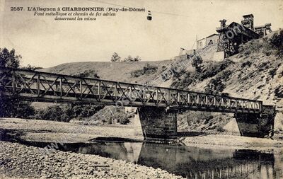 Carte postale ancienne Charbonnier — Charbonnier-les-Mines (Puy-de-Dôme)
