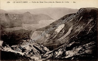 Carte postale ancienne Le Sancy — Chastreix (Puy-de-Dôme)