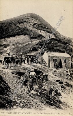 Carte postale ancienne Le Sancy — Chastreix (Puy-de-Dôme)