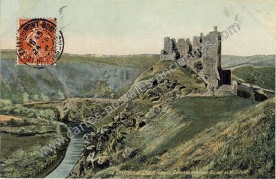 Carte postale ancienne Chateau Rocher — Chatelguyon (Puy-de-Dôme)