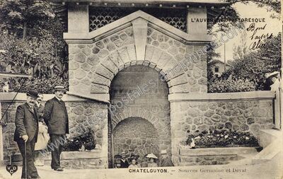 Carte postale ancienne L'Auvergne pittoresque — Chatelguyon (Puy-de-Dôme)