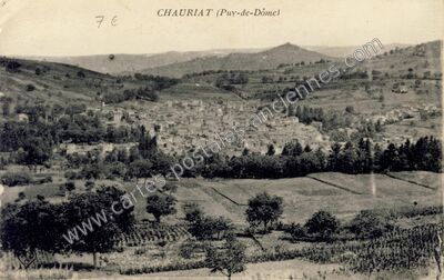 Carte postale ancienne Chauriat — Chauriat (Puy-de-Dôme)