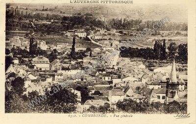Carte postale ancienne L'Auvergne pittoresque — Combronde (Puy-de-Dôme)
