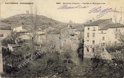 Carte postale ancienne L'Auvergne Pittoresque — Coudes (Puy-de-Dôme)