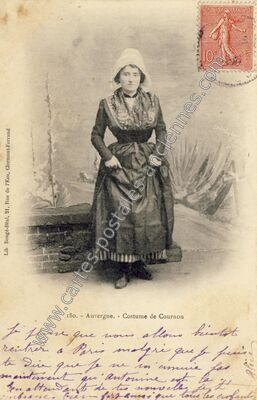 Carte postale ancienne Cournon — Cournon-d'Auvergne (Puy-de-Dôme)