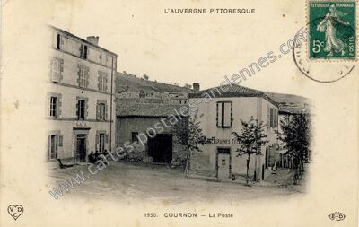 Carte postale ancienne Cournon — Cournon-d'Auvergne (Puy-de-Dôme)