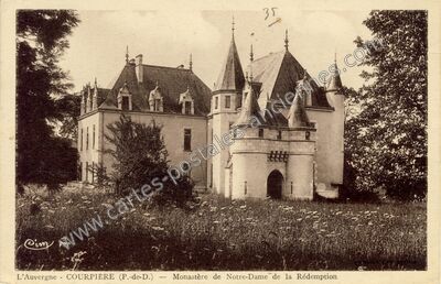 Carte postale ancienne Monastère de Notre-Dame de la Rédemption — Courpière (Puy-de-Dôme)