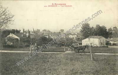 Carte postale ancienne Domaize