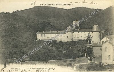 Carte postale ancienne Château (sanatorium) — Durtol (Puy-de-Dôme)
