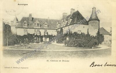 Carte postale ancienne Effiat
