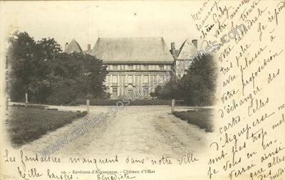 Carte postale ancienne Château d'Effiat — Effiat (Puy-de-Dôme)