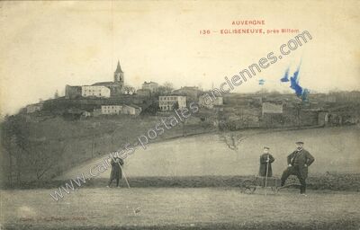 Carte postale ancienne Égliseneuve-près-Billom