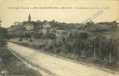 Carte postale ancienne Egliseneuve — Égliseneuve-près-Billom (Puy-de-Dôme)