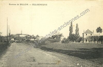 Carte postale ancienne Egliseneuve — Égliseneuve-près-Billom (Puy-de-Dôme)