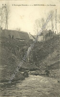 Carte postale ancienne Espinchal