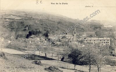Carte postale ancienne Vue — La Forie (Puy-de-Dôme)