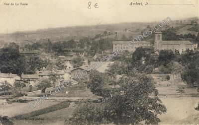 Carte postale ancienne La Forie — La Forie (Puy-de-Dôme)