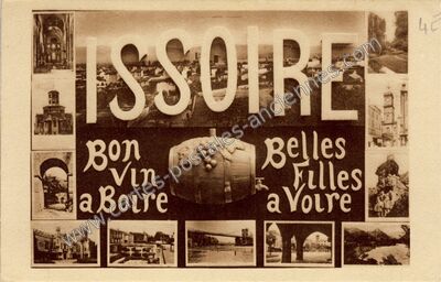 Carte postale ancienne Issoire — Issoire (Puy-de-Dôme)