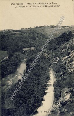 Carte postale ancienne Chambonnet — Job (Puy-de-Dôme)