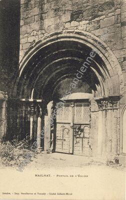 Carte postale ancienne Mailhat — Lamontgie (Puy-de-Dôme)