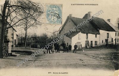 Carte postale ancienne L'Auvergne Pittoresque — Lastic (Puy-de-Dôme)