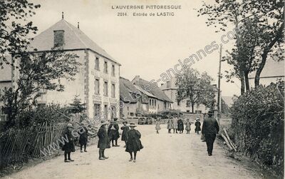 Carte postale ancienne L'Auvergne Pittoresque — Lastic (Puy-de-Dôme)