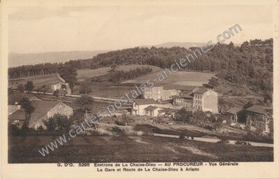 Carte postale ancienne Le Procureur — Mayres (Puy-de-Dôme)
