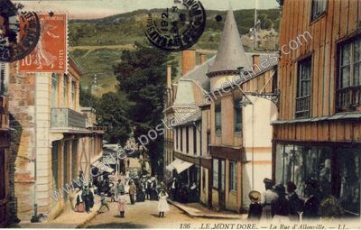 Carte postale ancienne Le Monr Dore — Mont-Dore (Puy-de-Dôme)