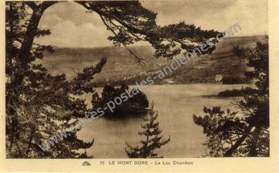 Carte postale ancienne Le Mont Dore — Mont-Dore (Puy-de-Dôme)