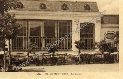 Carte postale ancienne Le Mont Dore — Mont-Dore (Puy-de-Dôme)