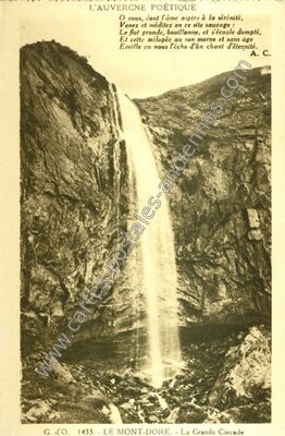 Carte postale ancienne Le Mont Dore — Mont-Dore (Puy-de-Dôme)