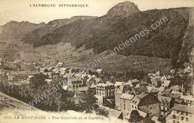 Carte postale ancienne Le Mont Dore — Mont-Dore (Puy-de-Dôme)
