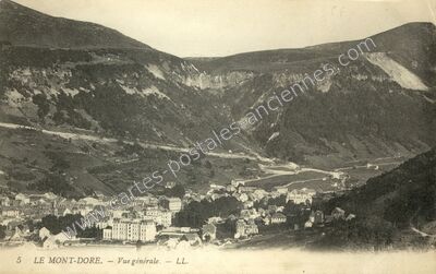 Carte postale ancienne Le Mont Dore — Mont-Dore (Puy-de-Dôme)