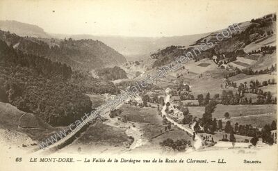 Carte postale ancienne Le Mont Dore — Mont-Dore (Puy-de-Dôme)