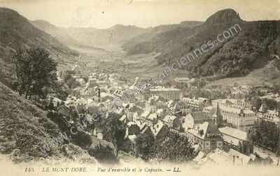 Carte postale ancienne Le Mont Dore — Mont-Dore (Puy-de-Dôme)