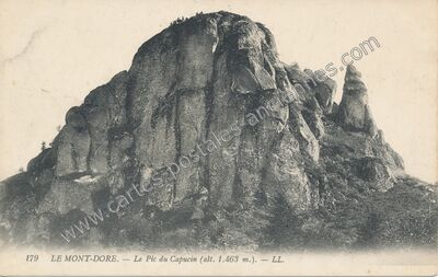 Carte postale ancienne Le Mont Dore — Mont-Dore (Puy-de-Dôme)