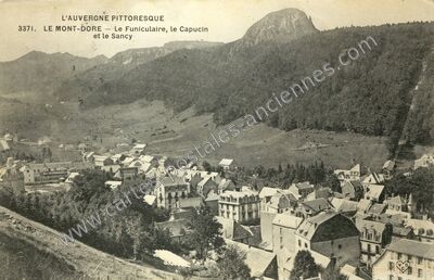 Carte postale ancienne Le Mont Dore — Mont-Dore (Puy-de-Dôme)